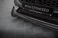 Maxton Design Street Pro Front Extension + Flaps - Ford Fiesta ST / ST-Line Mk8 Facelift