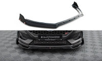 Maxton Design Front Extension V4 + Flaps - Ford Fiesta ST / ST-Line Mk8 Facelift