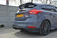 Maxton Design Diffusor Heckansatz - Ford Focus ST MK3 (Facelift) RS-Look