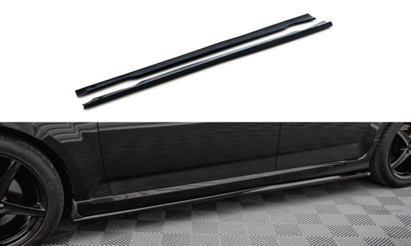 Maxton Design Side Skirts Diffusers - Ford Mondeo ST-Line Mk4 Facelift