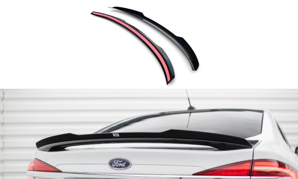 Maxton Design Spoiler Cap - Ford Mondeo Sport Mk5 Facelift / Fusion Sport Mk2 Facelift