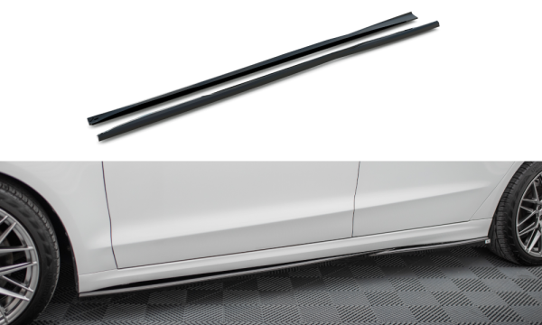 Maxton Design Side Skirts Diffusers - Ford Mondeo Sport Mk5 Facelift / Fusion Sport Mk2 Facelift