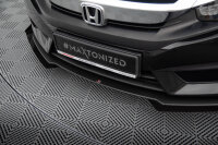 Maxton Design Street Pro Frontansatz + Flaps - Honda Civic Mk10