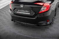 Maxton Design Street Pro Heckansatz Flaps Diffusor + Flaps - Honda Civic Mk10