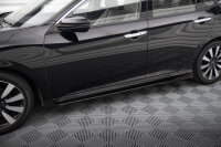 Maxton Design Street Pro Seitenschweller Ansatz + Flaps - Honda Civic Mk10