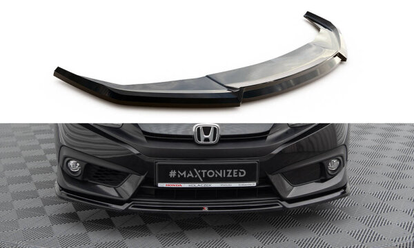 Maxton Design Front Extension V2 - Honda Civic Mk10