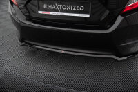 Maxton Design Mittlerer Diffusor Heckansatz DTM Look - Honda Civic Mk10