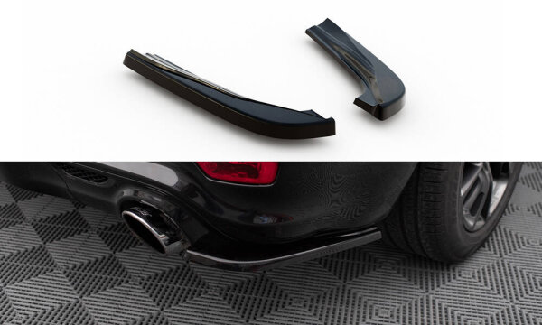 Maxton Design Rear Extension Flaps Diffusor - Jeep Grand Cherokee SRT WK2 Facelift