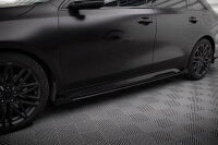 Maxton Design Street Pro Side Skirts Diffusers + Flaps - Kia Proceed GT Mk1 Facelift