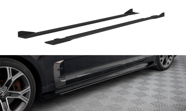 Maxton Design Street Pro Side Skirts Diffusers + Flaps - Kia Stinger GT / GT-Line Mk1