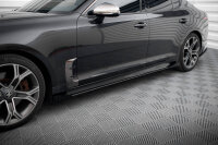 Maxton Design Street Pro Side Skirts Diffusers + Flaps - Kia Stinger GT / GT-Line Mk1