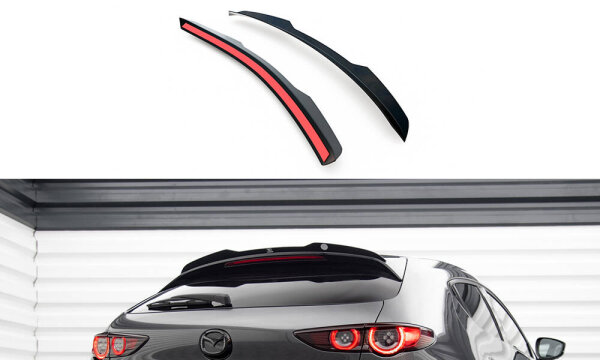 Maxton Design Spoiler Cap - Mazda 3 Mk4