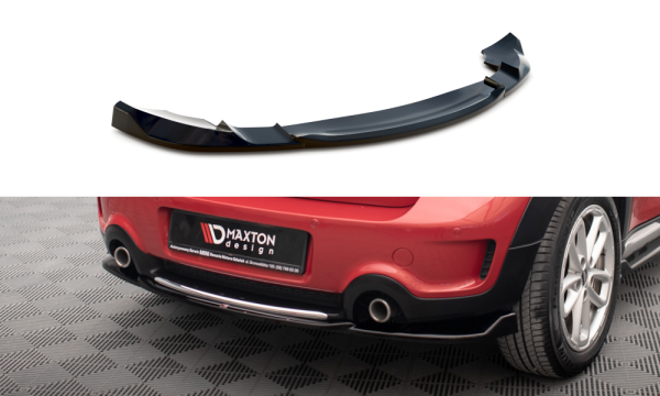 Maxton Design Middle Cup Diffusor Rear Extension - Mini Cooper Countryman R60 Facelift