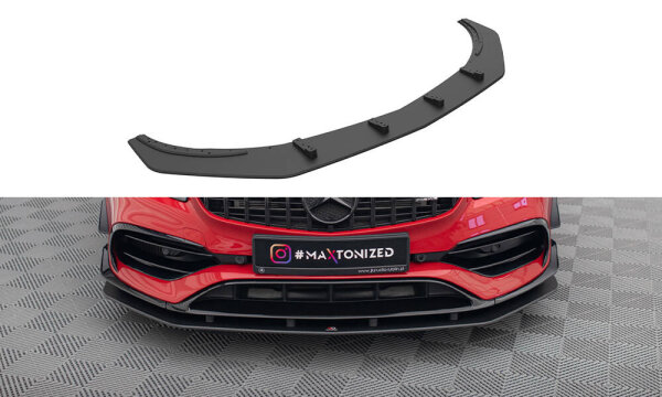 Maxton Design Street Pro Front Extension - Mercedes A 45 AMG Aero W176 Facelift