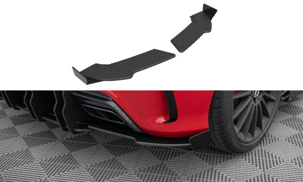 Maxton Design Street Pro Heckansatz Flaps Diffusor + Flaps - Mercedes A 45 AMG W176 Facelift