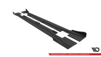 Maxton Design Street Pro Side Skirts Diffusers + Flaps - Mercedes A 45 AMG W176 Facelift