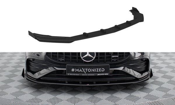 Maxton Design Street Pro Front Extension + Flaps - Mercedes-AMG A35 W177 Facelift