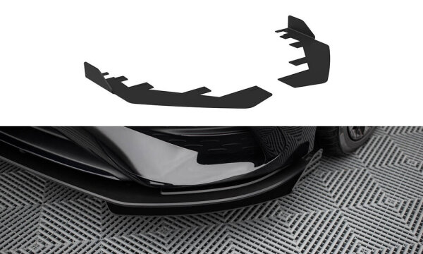 Maxton Design Front Flaps - Mercedes-AMG A35 W177 Facelift