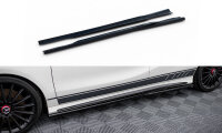 Maxton Design Side Skirts Diffusers - Mercedes A45 AMG W176