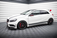 Maxton Design Side Skirts Diffusers - Mercedes A45 AMG W176