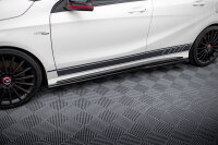 Maxton Design Side Skirts Diffusers - Mercedes A45 AMG W176