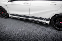 Maxton Design Side Skirts Diffusers - Mercedes A45 AMG W176