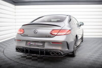 Maxton Design Street Pro Rear Bumper - Mercedes-AMG C43 Coupe C205 Facelift