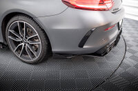 Maxton Design Street Pro Rear Extension Flaps Diffusor + Flaps - Mercedes-AMG C43 Coupe C205 Facelift