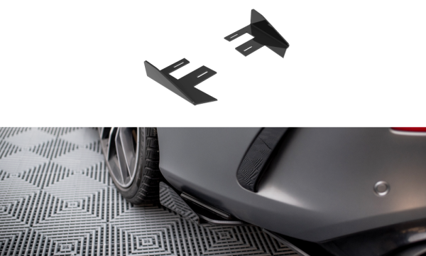 Maxton Design Hintere Seiten Flaps - Mercedes-AMG C43 Coupe C205 Facelift