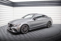 Maxton Design Street Pro Seitenschweller Ansatz + Flaps - Mercedes-AMG C43 Coupe C205 Facelift