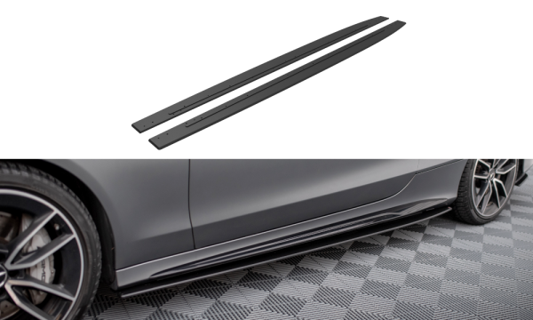 Maxton Design Street Pro Side Skirts Diffusers - Mercedes-AMG C43 Coupe C205 Facelift