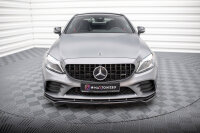 Maxton Design Front Extension V1 - Mercedes-AMG C43 Coupe / Limousine C205 / W205 Facelift