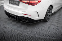 Maxton Design Heckansatz Flaps Diffusor - Mercedes C AMG-Line / 43 AMG W206