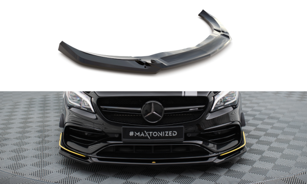 Maxton Design Front Extension V4 - Mercedes-AMG CLA 45 Aero C117 Facelift