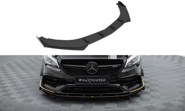 Maxton Design Street Pro Front Extension + Flaps - Mercedes-AMG CLA 45 Aero C117 Facelift