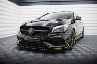 Maxton Design Street Pro Front Extension + Flaps - Mercedes-AMG CLA 45 Aero C117 Facelift