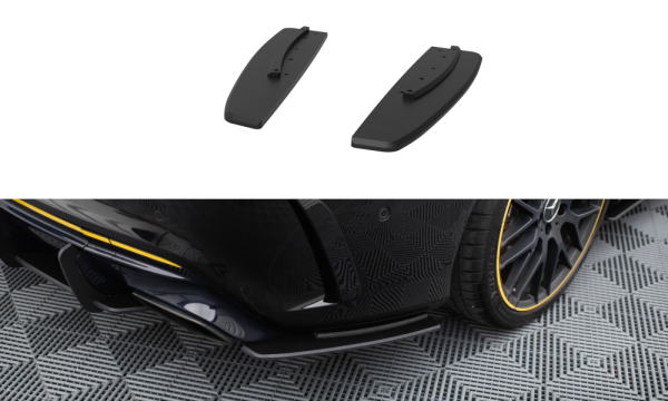 Maxton Design Street Pro Rear Extension Flaps Diffusor - Mercedes-AMG CLA 45 C117 Facelift