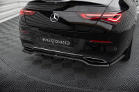 Maxton Design Middle Diffusor Rear Extension DTM Look - Mercedes CLA Coupe C118