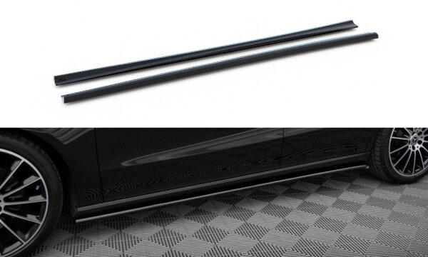 Maxton Design Side Skirts Diffusers - Mercedes CLA C118