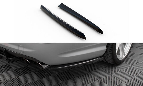 Maxton Design Heckansatz Flaps Diffusor - Mercedes E 55 AMG W211