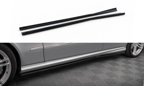 Maxton Design Side Skirts Diffusers - Mercedes E 55 AMG W211