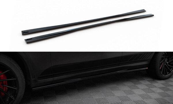 Maxton Design Side Skirts Diffusers V2 - Mercedes GLC Coupe AMG-Line C253