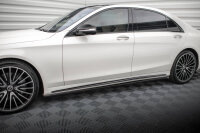 Maxton Design Side Skirts Diffusers - Mercedes S AMG-Line W222 Facelift