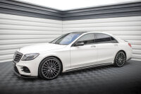 Maxton Design Side Skirts Diffusers - Mercedes S AMG-Line W222 Facelift