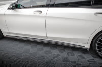 Maxton Design Side Skirts Diffusers - Mercedes S AMG-Line W222 Facelift