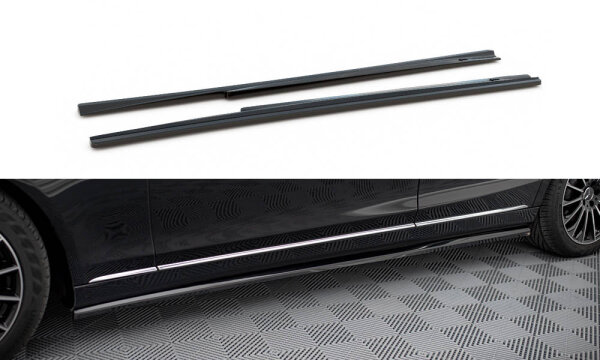 Maxton Design Side Skirts Diffusers - Mercedes S W222