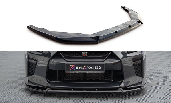 Maxton Design Front Extension V2 - Nissan GTR R35 Facelift