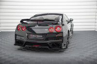 Maxton Design Mittlerer Diffusor Heckansatz DTM Look - Nissan GTR R35 Facelift