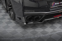 Maxton Design Rear Extension Flaps Diffusor - Nissan GTR R35 Facelift