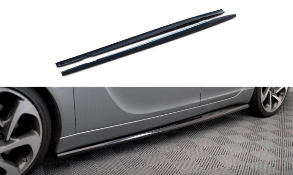 Maxton Design Side Skirts Diffusers - Opel Insignia OPC-Line Mk1